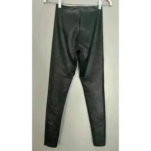 Mario Serrani Women's Faux Leather Leggings (409) - Picture 2 of 10